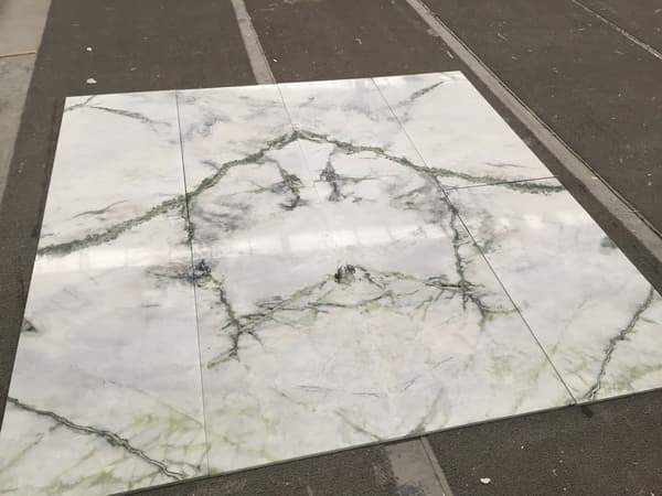 Gent Green Marble Book Matched Tiles